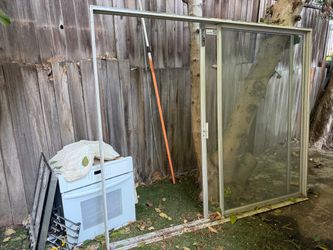 Sliding Door. Aluminum. 8ft W x 80 H