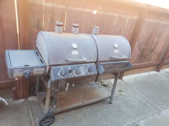 Free Free Used Gas/charcoal grill combo 