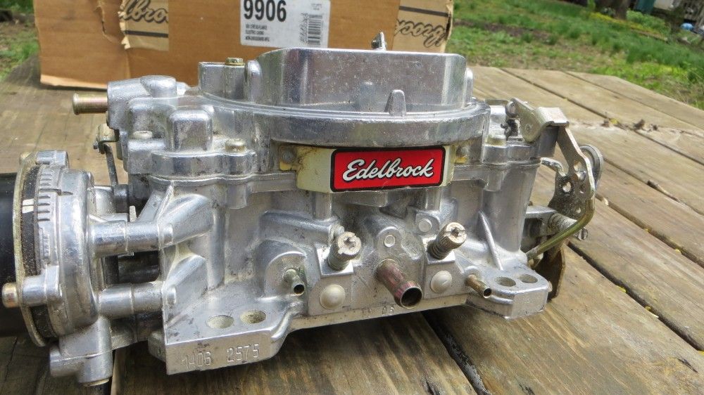 EDELBROCK/WEBER #8867 4BBL-4 BARREL CARBURETOR