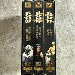 Star Wars Trilogy THX Digitally Mastered VHS Box Set NTSC 20th Century Fox