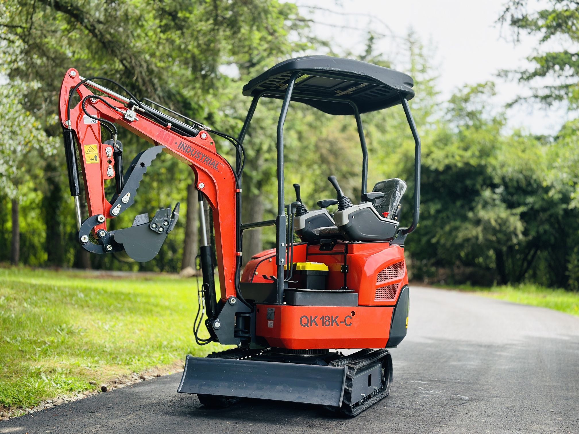 2024 2024 AGT QK18K Excavator KUBOTA DIESEL!