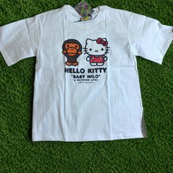 Bape X Hello Kitty Tee