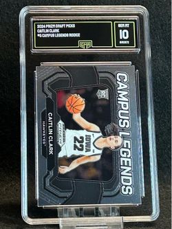 2024 Prizm Draft Picks 🔥 Caitlin Clark 🔥 Campus Legends Rookie GMA 10 💎 Mint - Indiana Fever