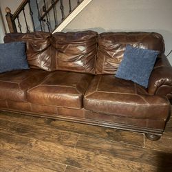 Leather Free Couch 