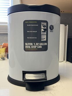 5L/1.32 Gallon Oval Step Can