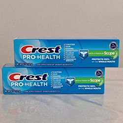 Crest Pro-Health Toothpaste 4.3oz ( With A Touch Of Scope )
