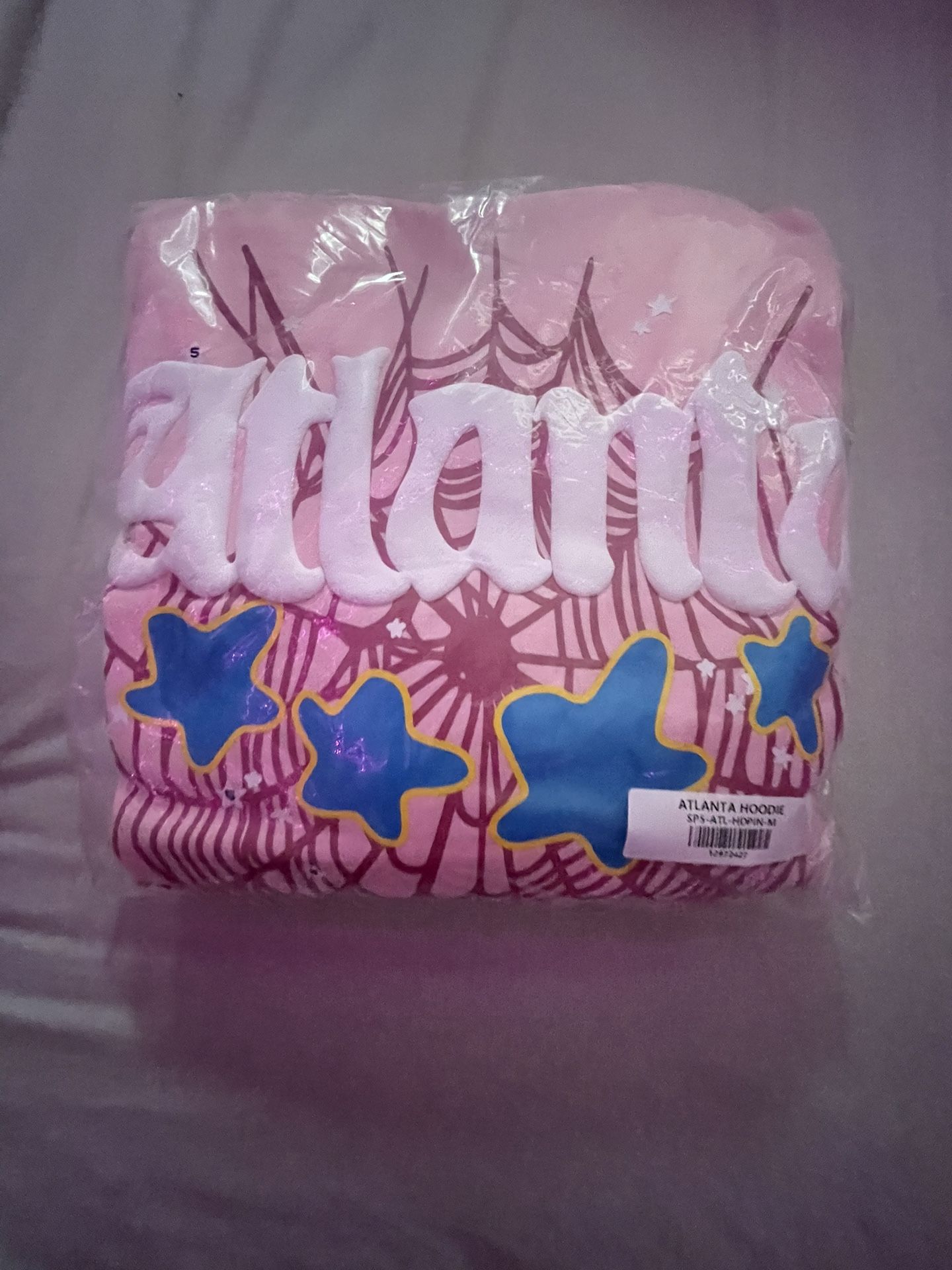 Sp5der Atlanta Hoodie “Pink”