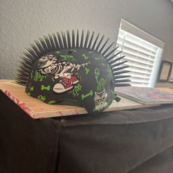 Bike Helmet And Pads 