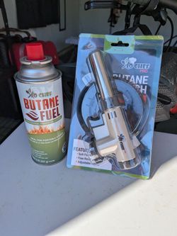 Cooking Torch with Fuel Can