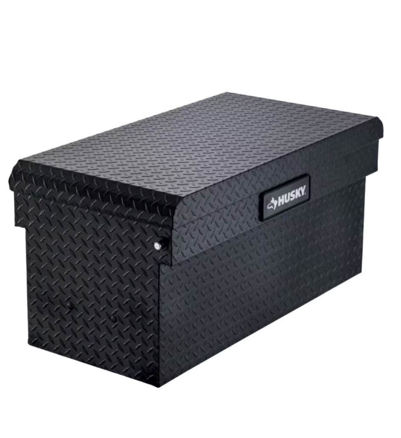 Husky 40.8 in. Matte Black Aluminum Full Size Chest Truck Tool Box