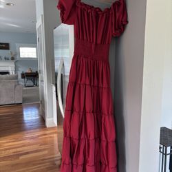 Red Dress For Halloween Or Party 