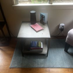 Matching Metal Side Tables