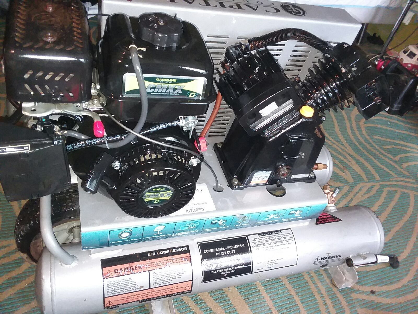 Capital Equipment CAC-2T Mobile Air Compressor for Sale in Stafford, VA ...