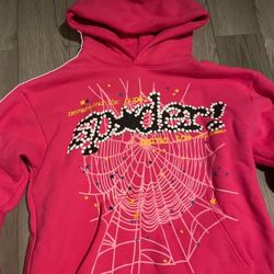 Pink Spider Hoodie 