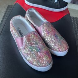 Glittery Slipons