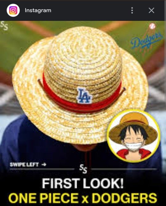 2 Tix & Prkng $450 Total: One Piece Dodgers 7/3