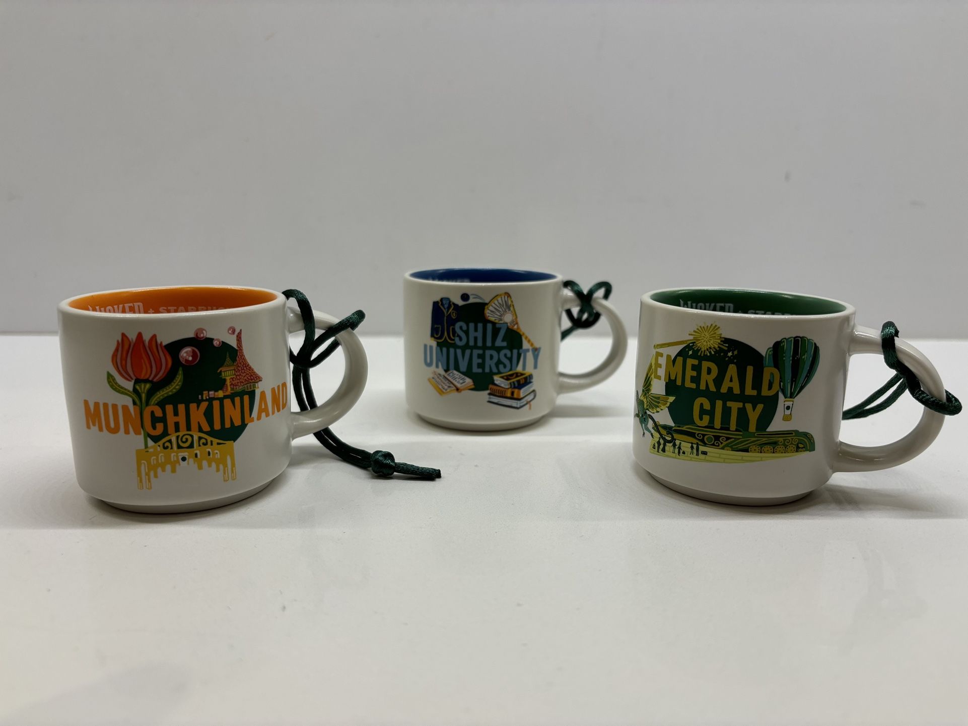 Wicked Starbucks Espresso Collectors Ornament Cups