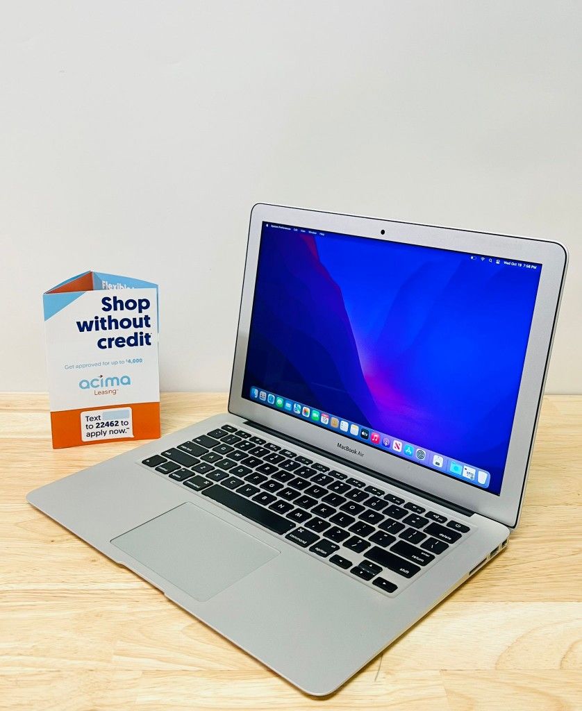  Apple MacBook Air 13” Laptop Intel Dual Core i7/500GB Storage Fast Computer  Warranty Included   NOW FINANCING  