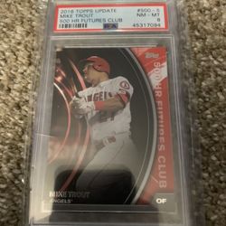 Mike Trout PSA Card