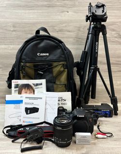 Canon EOS Rebel T5i DSLR Professional Filmmaker Camera Audio Bundle (PO1025207)