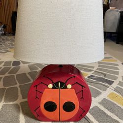 Charley Harper Ladybug Table Lamp
