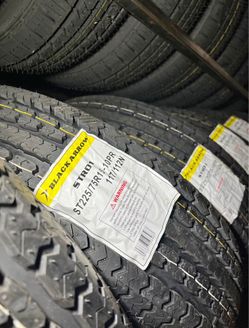 225 75 15 New Trailer Tires