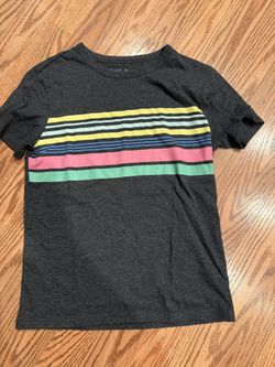 Boys Striped Shirt Size Medium (8)