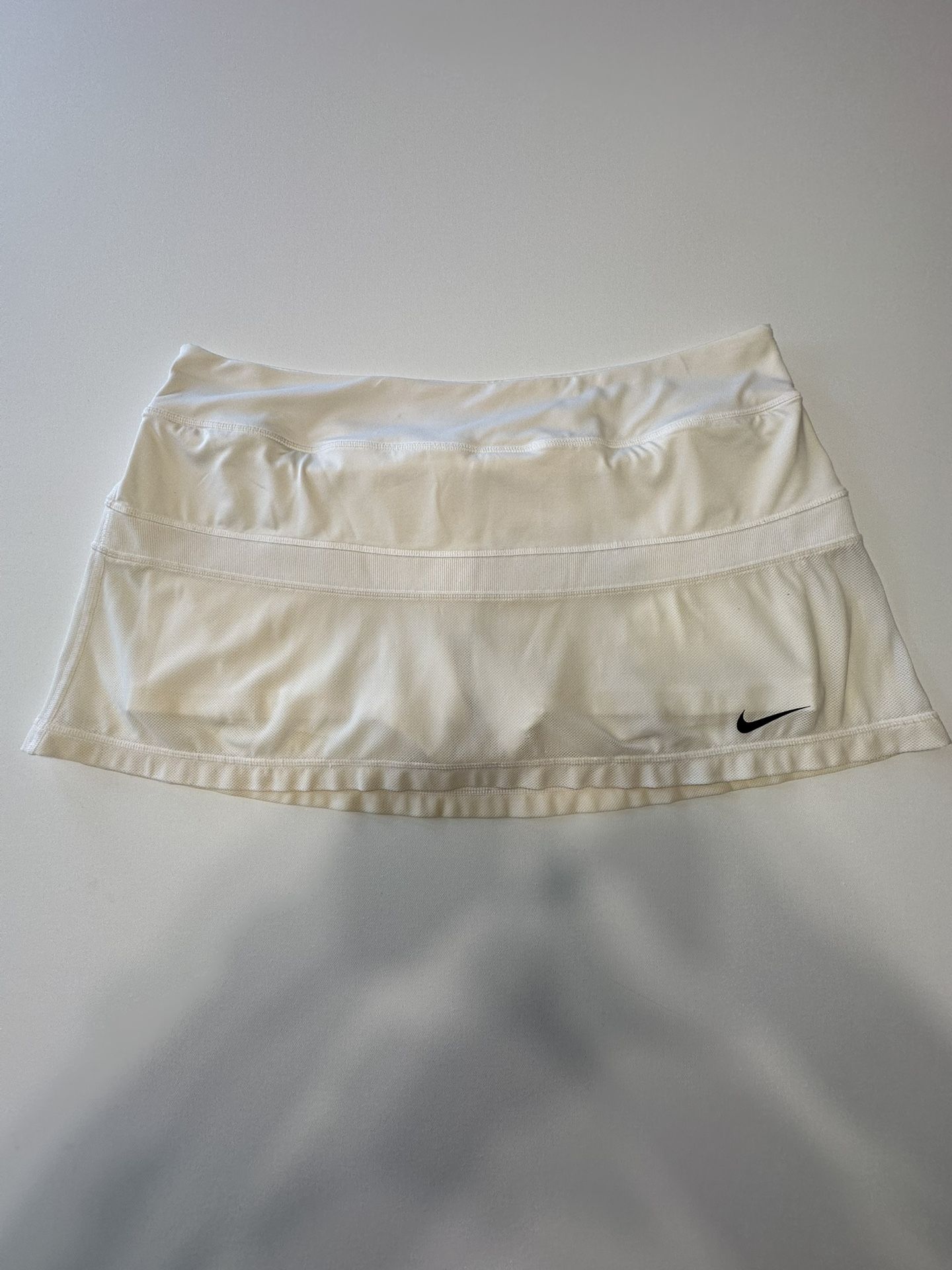 Nike White Athletic Skirt XL