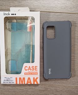 2 Cases IMAK Airbag Anti-Drop TPU Matte Sandy Feel Soft Asus Zenfone 8 ZS590KS