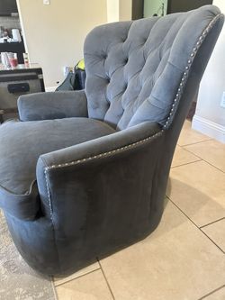 Swivel Grey Chairs