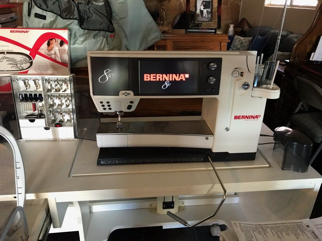 Bernina 830 sewing machine & sewing for Sale in Phoenix, AZ