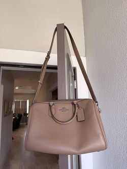 NWOT Coach Rowan Large Satchel Bag Dark Stone
