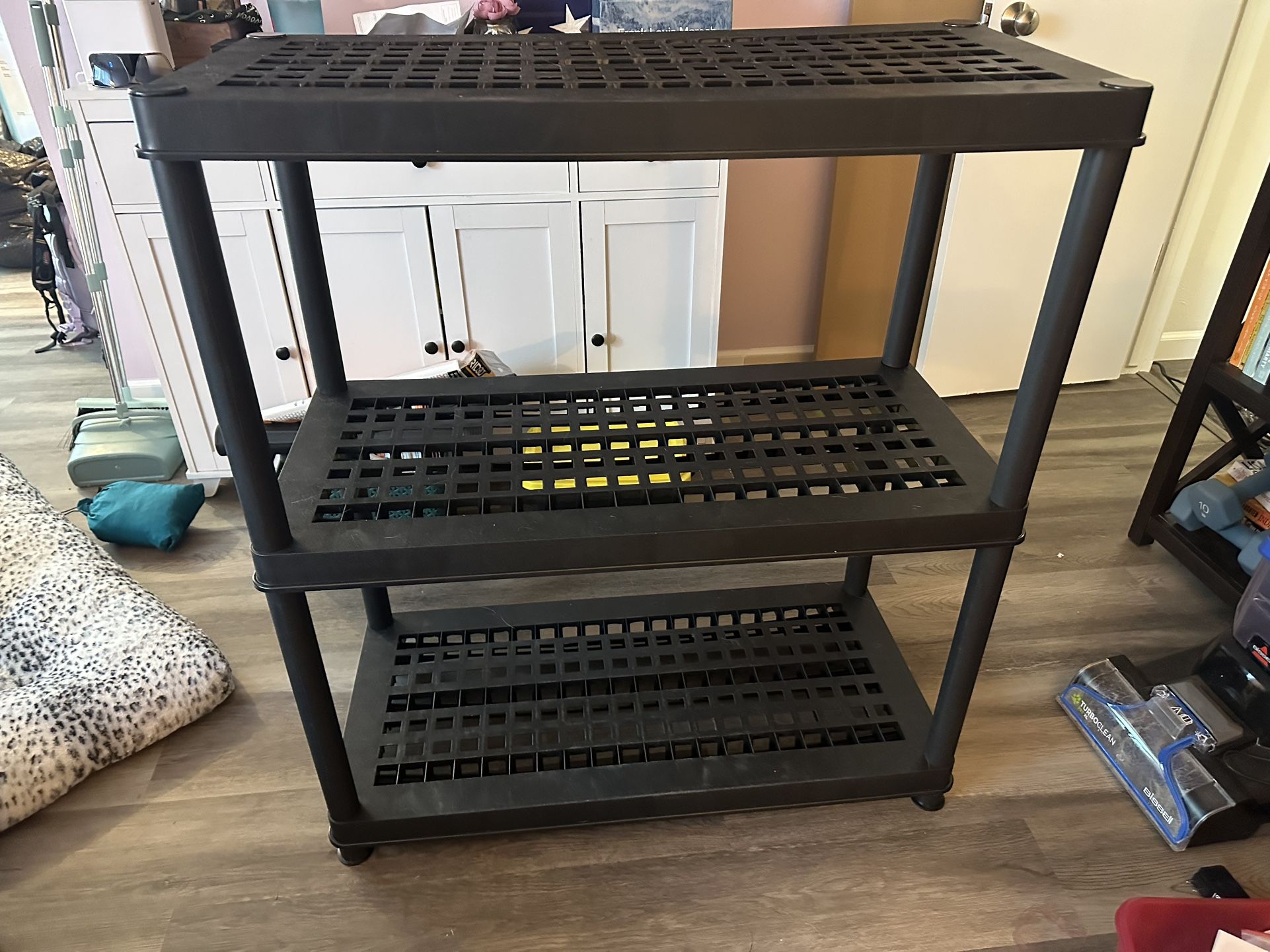 Plastic Storage Shelf.