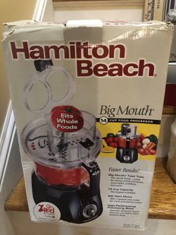 Hamilton Beach 14 cup big mouth food processor