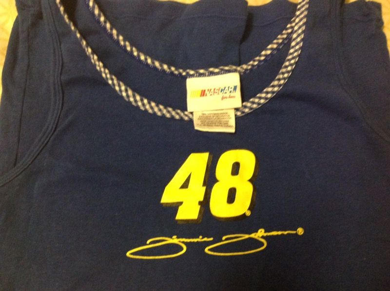 Jimmie Johnson tank size M