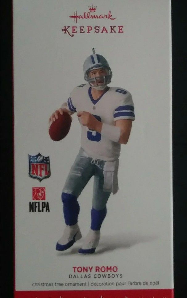 2016 Tony Romo 2016 Hallmark Keepsake Ornament