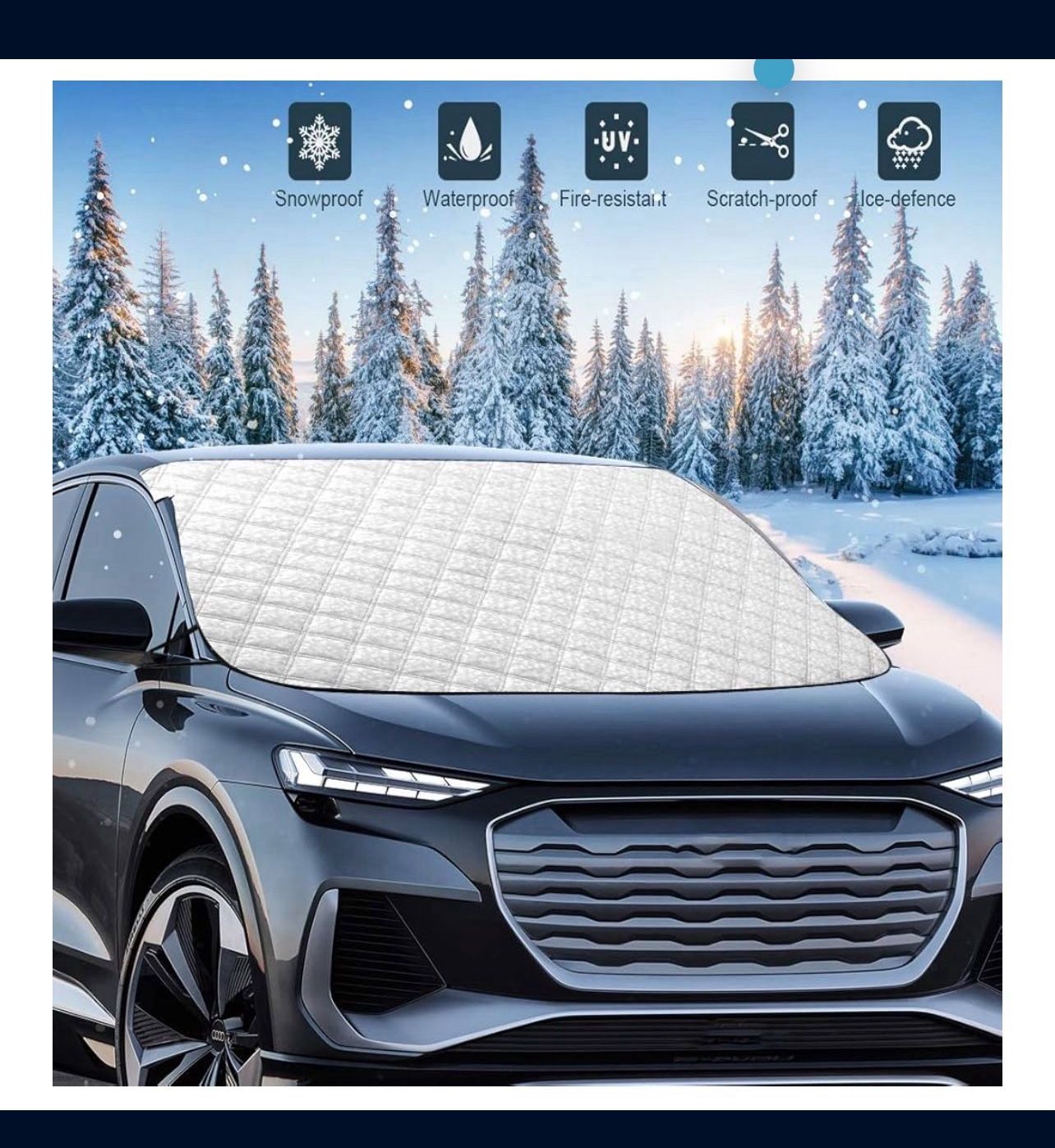 New Windshield Snow Cover
