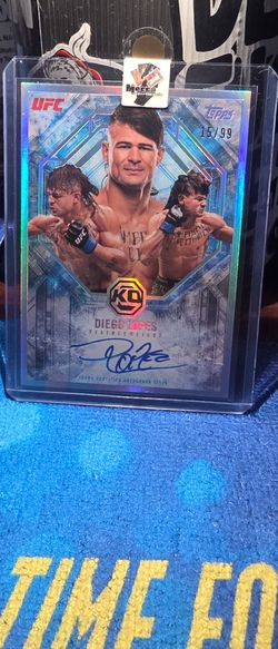 Topps UFC Diego Lopes Auto Card 15/99