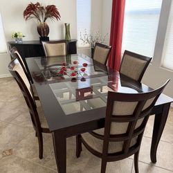 Dining Room Table With 6 Chairs 