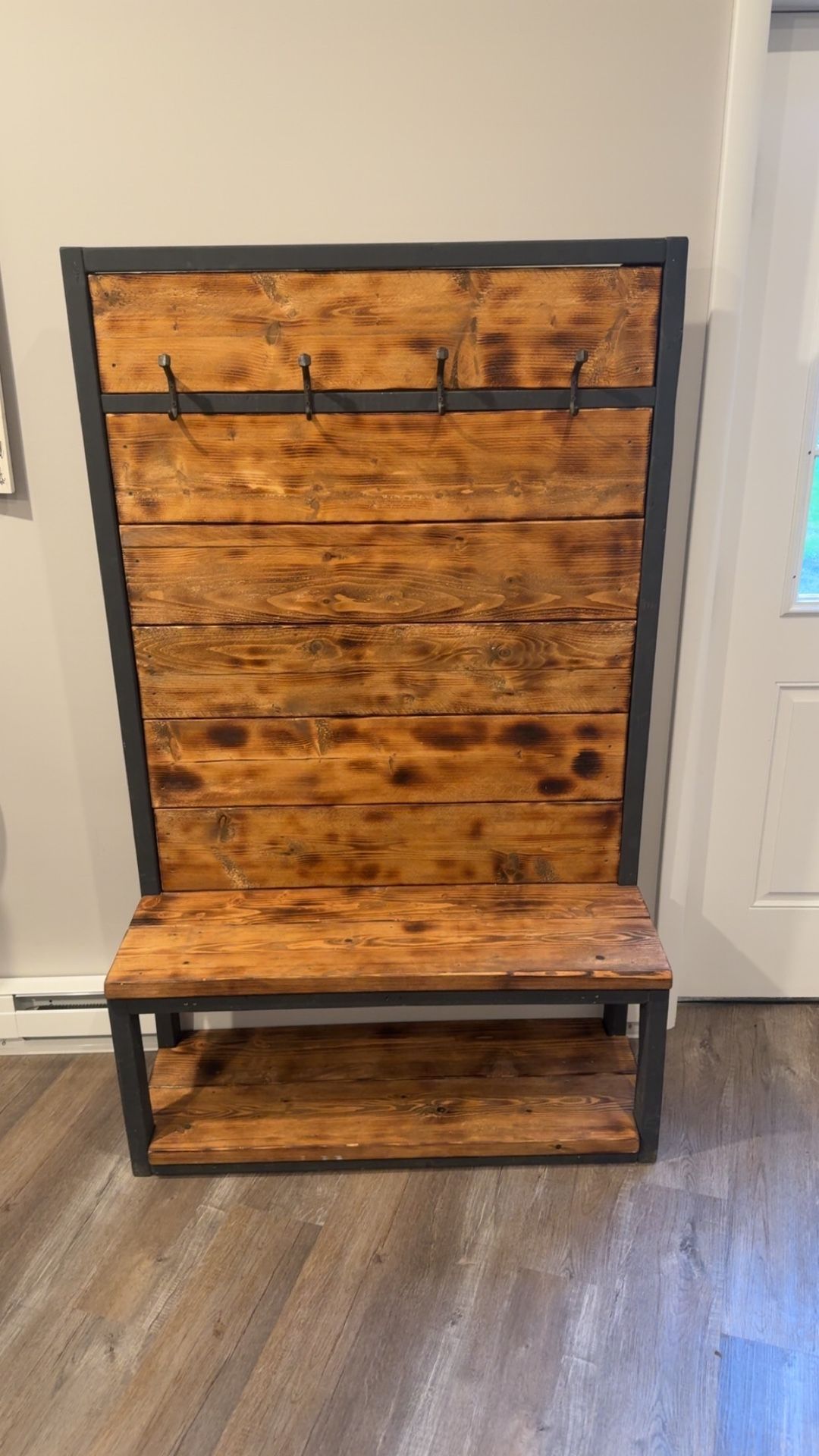 Homemade Hall Tree