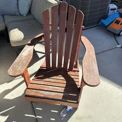 Real Wood Adirondack-Chairs