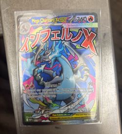 Mega Charizard X EX Pokémon Card MEP 023