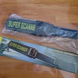 Security Hand Held Metal Detector