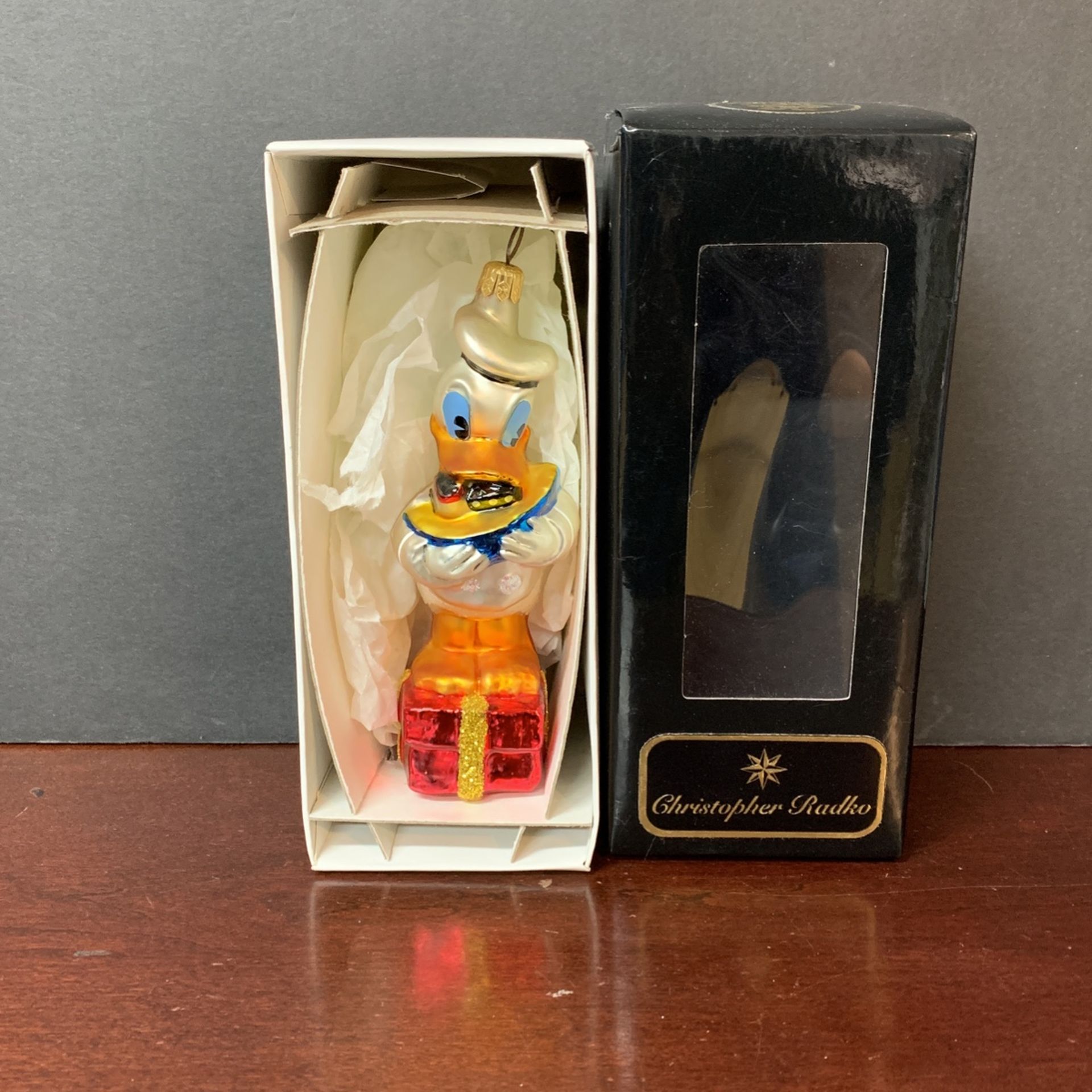 Christopher Radko 1996 Donald Duck “Ready for Sea” Ornament
