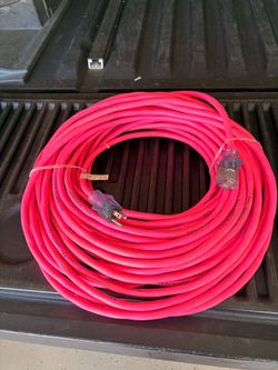 100 feet extension cord 12/3AWG