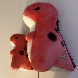 Dino Plushies (Rexxi The T-rex by Bellzi) Parent & Child Sizes