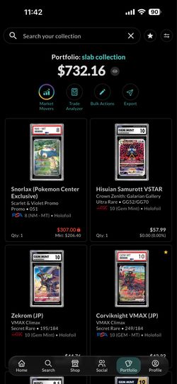 Pokemon graded lot