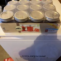 Kerr Half-Pint Mason Jars (12-Pack) – New & Sealed