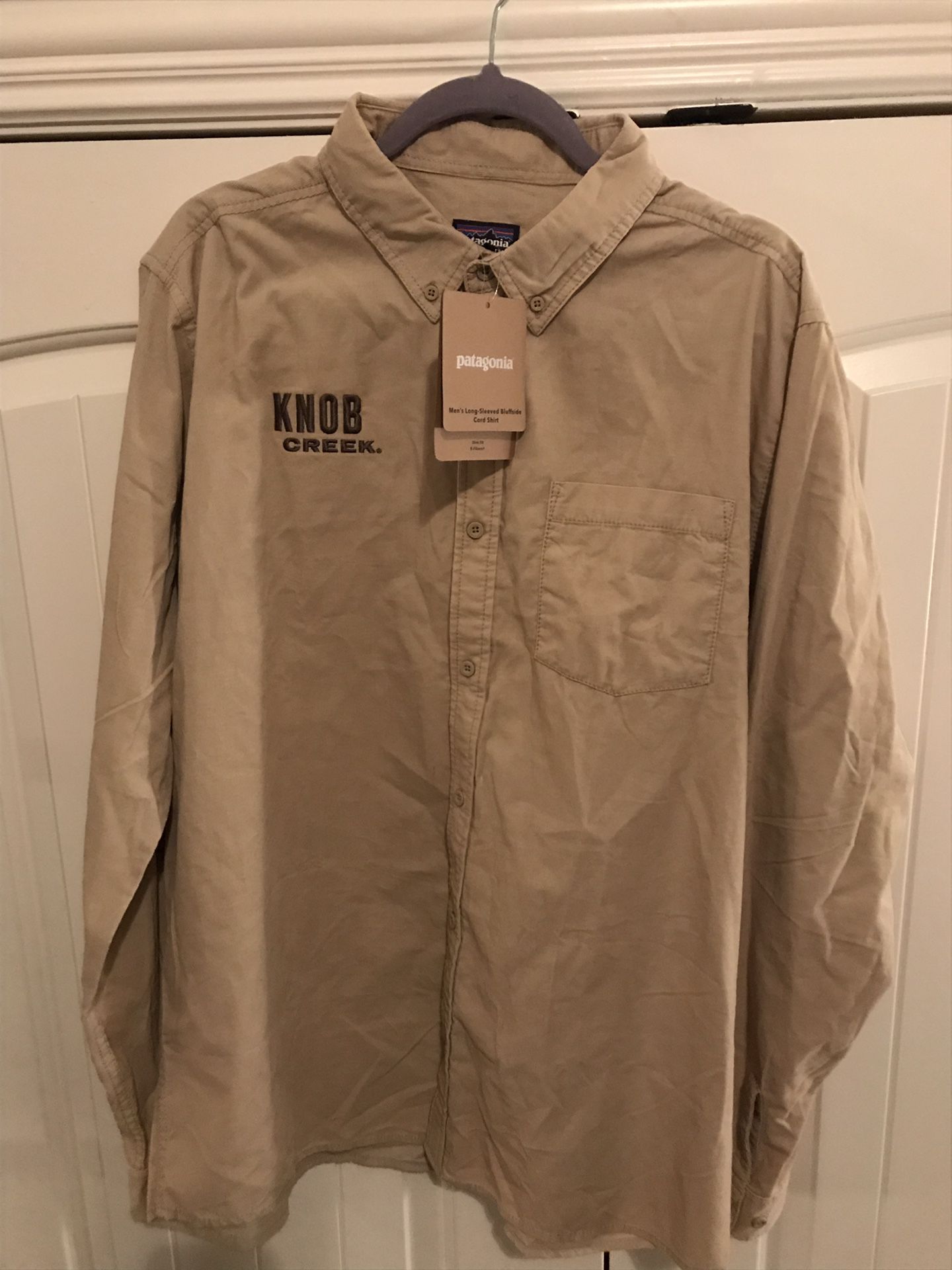 Men’s XL Patagonia Long sleeve Bluffside Cord Shirt
