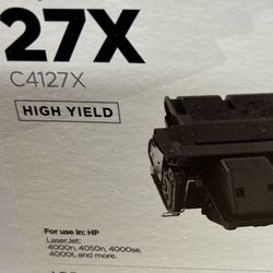 HP 27x High Yield Toner